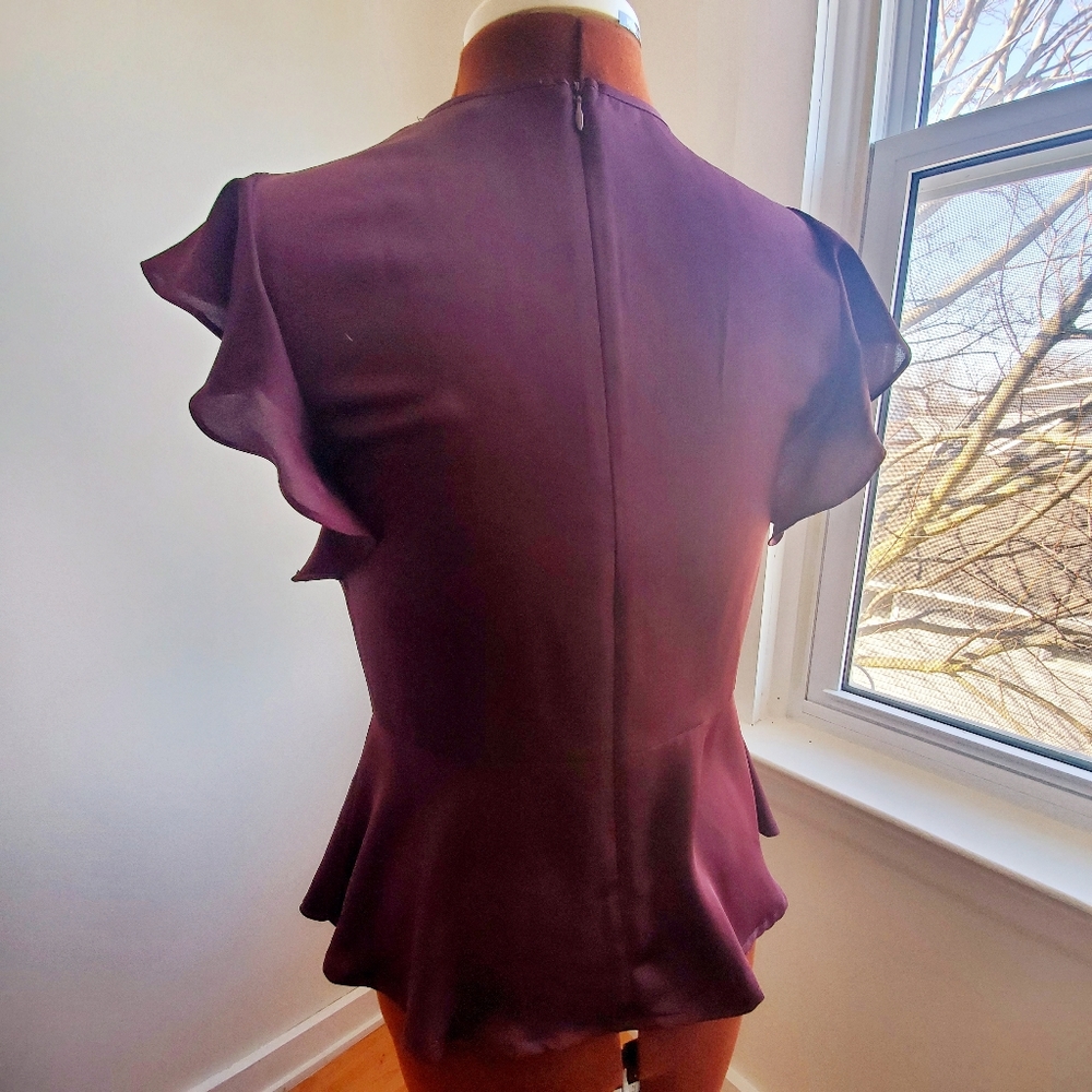 🍇Collective Concepts Peplum Blouse - Picture 3 of 6